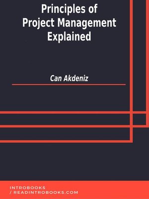 cover image of Principles of Project Management Explained